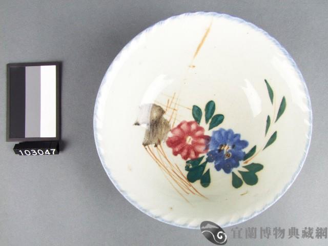 彩繪花卉紋碗藏品圖，第1張