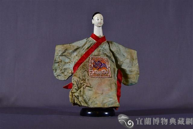 布袋戲偶（文生）藏品圖，第1張