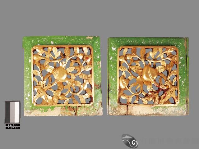 板雕-石榴藏品圖，第1張