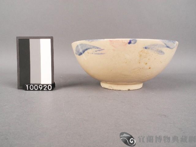 青花紅彩碗藏品圖，第1張