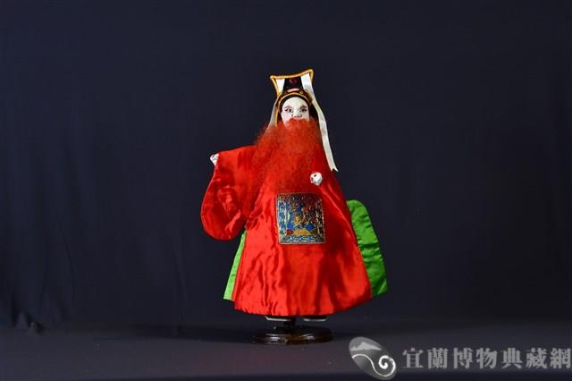 布袋戲偶（圓目奸）藏品圖，第1張