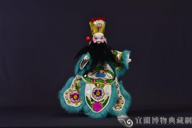 布袋戲偶（圓目奸）藏品圖，第1張