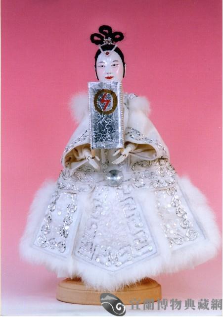 布袋戲偶（武旦）藏品圖，第1張