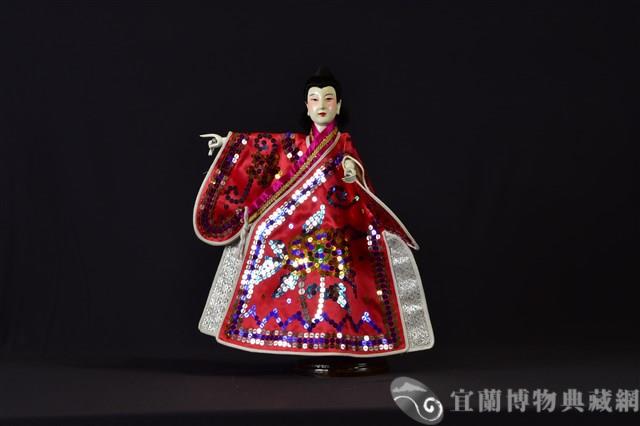 布袋戲偶（文生）藏品圖，第1張