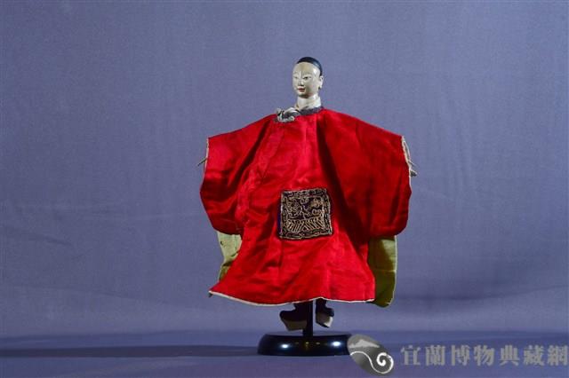 布袋戲偶（文生）藏品圖，第1張