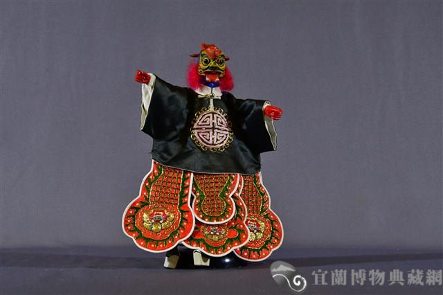 布袋戲偶（怪頭）藏品圖，第1張