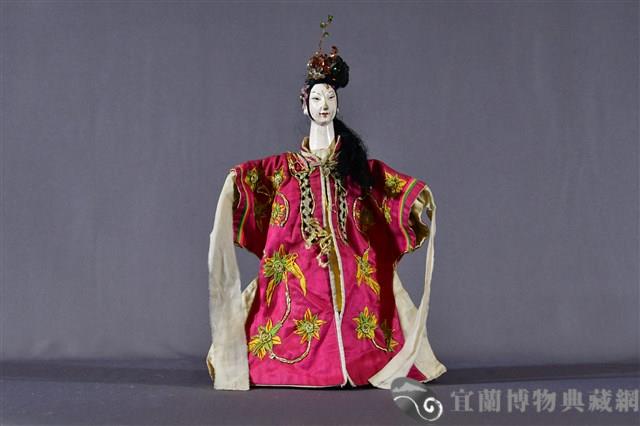 布袋戲偶（花旦）藏品圖，第1張
