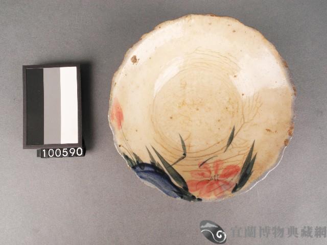 彩繪花卉碗藏品圖，第1張
