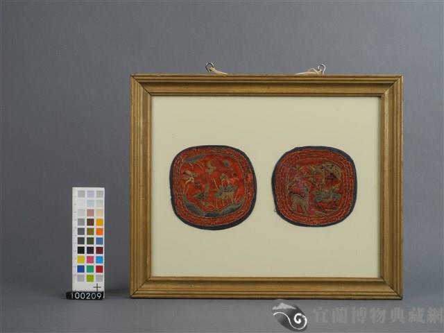 枕頭繡花飾物藏品圖，第1張