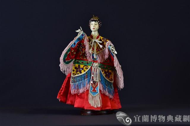布袋戲偶（齊眉旦）藏品圖，第1張