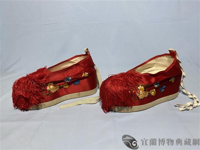 歌仔戲鞋靴（繡鞋）藏品圖，第1張