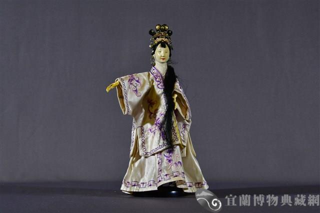 布袋戲偶（旦）藏品圖，第1張