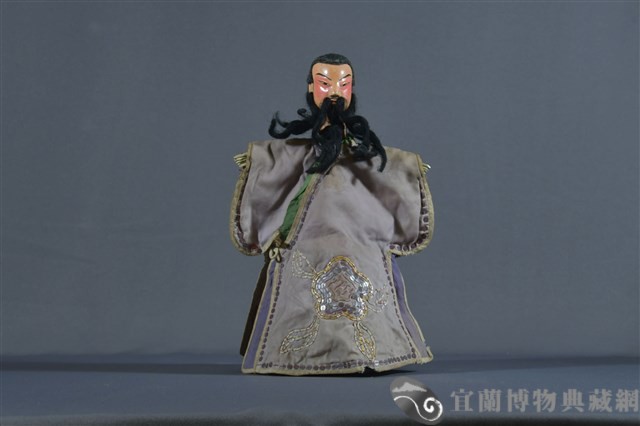 布袋戲偶（鬚文）藏品圖，第1張