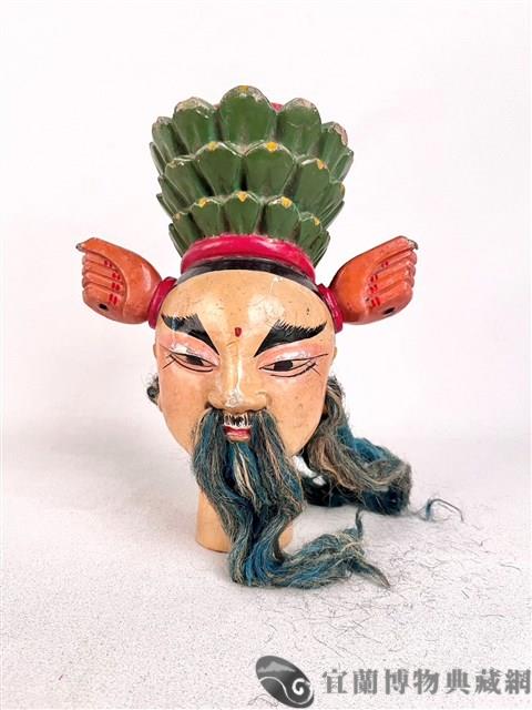 布袋戲偶頭藏品圖，第1張