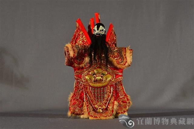 布袋戲偶（黑虎）藏品圖，第1張