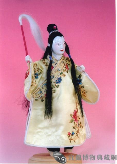 布袋戲偶（文生）藏品圖，第1張