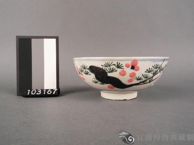 彩繪松葉紋碗藏品圖，第1張