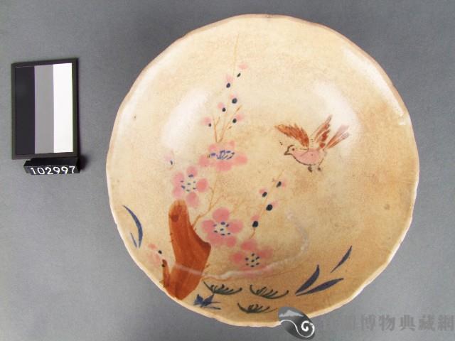 彩繪花鳥紋碗藏品圖，第1張