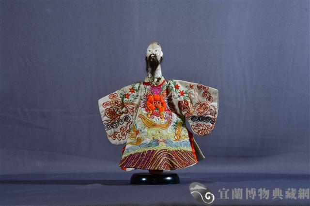 布袋戲偶（鬚文）藏品圖，第1張