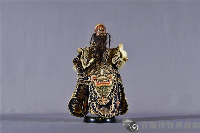 布袋戲偶（黑大北）藏品圖，第1張