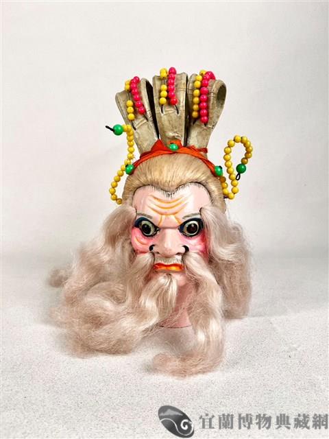 布袋戲偶頭藏品圖，第1張