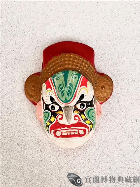布袋戲臉譜藏品圖，第1張