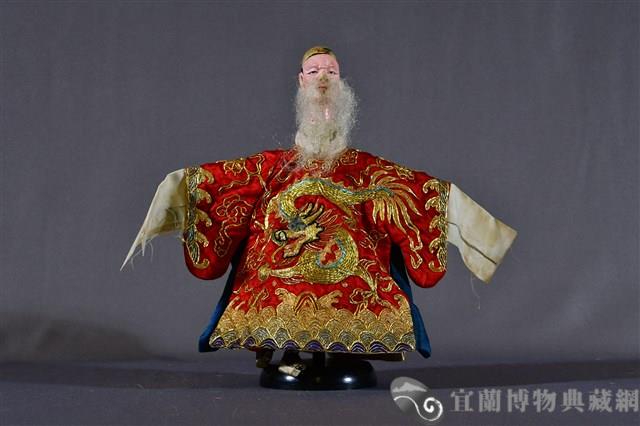 布袋戲偶（春公）藏品圖，第1張