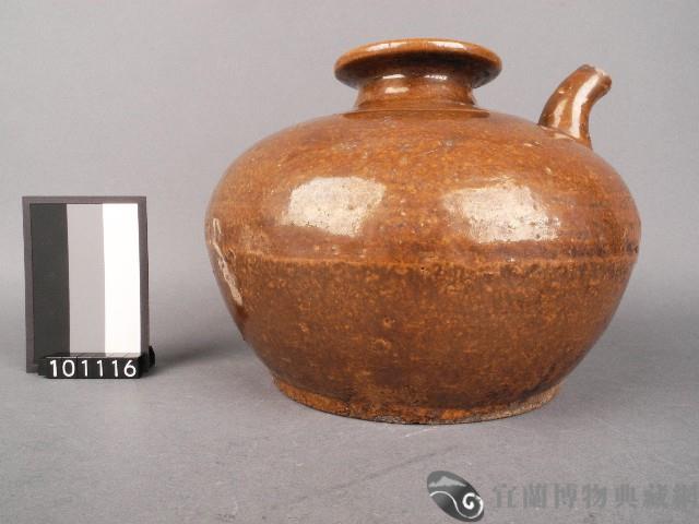 赤釉茶壺藏品圖，第1張