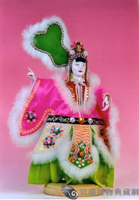 布袋戲偶（刀馬旦）藏品圖，第1張