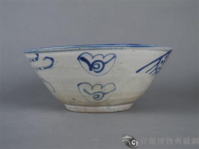 青花雞公紋碗藏品圖，第4張