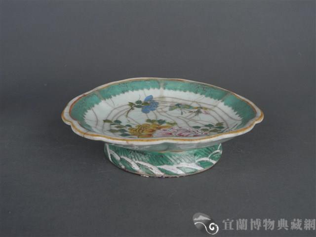 彩繪牡丹紋盤藏品圖，第4張