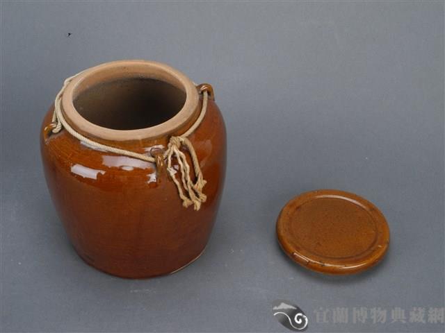 赤釉四耳罐藏品圖，第4張