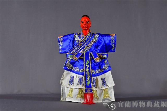 布袋戲偶（紅北仔）藏品圖，第1張