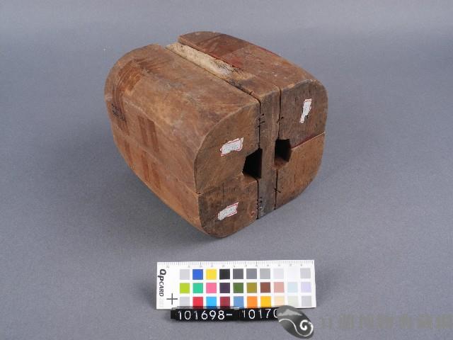 木製糖龜五片合印模藏品圖，第5張