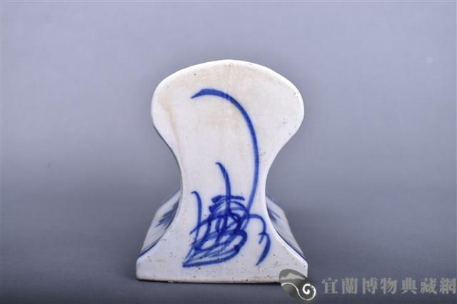 青花花卉紋枕頭藏品圖，第5張