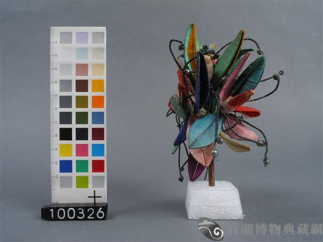 彩線花卉紋頭插藏品圖，第5張