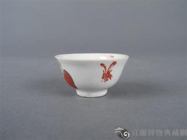 黑紅彩人物紋杯藏品圖，第5張