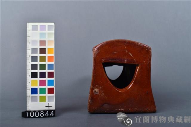 赤釉陶枕藏品圖，第5張