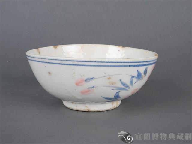 彩繪花卉紋碗藏品圖，第8張