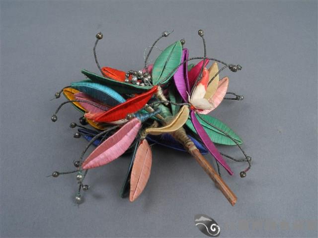彩線花卉紋頭插藏品圖，第8張