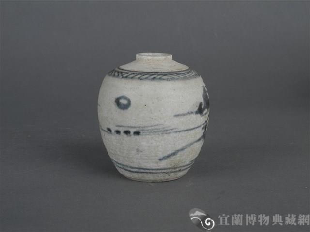 青花山水罐藏品圖，第8張