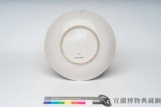 鶯歌手繪松鶴盤藏品圖，第2張