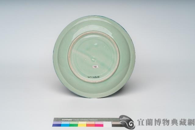 鶯歌手繪花紋盤藏品圖，第2張