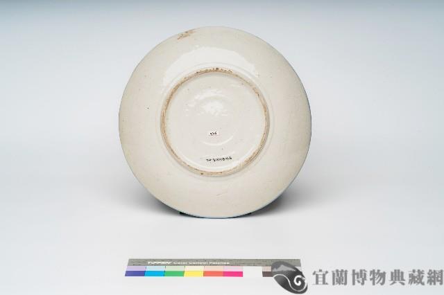 鶯歌手繪鷹鳥山水盤藏品圖，第2張