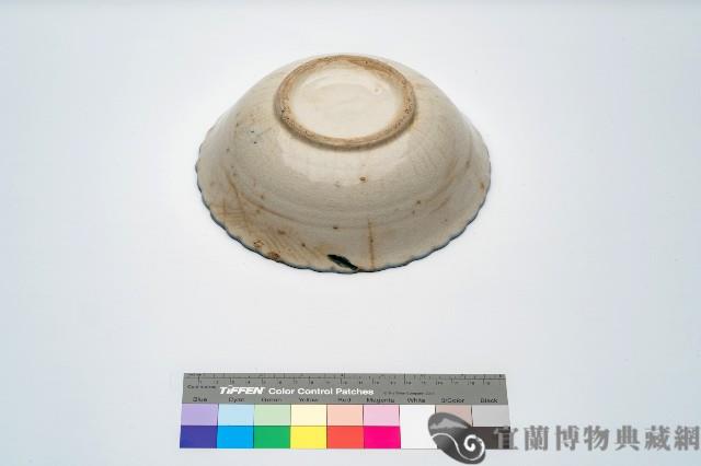 鶯歌手繪胭脂紅花卉碗公藏品圖，第2張