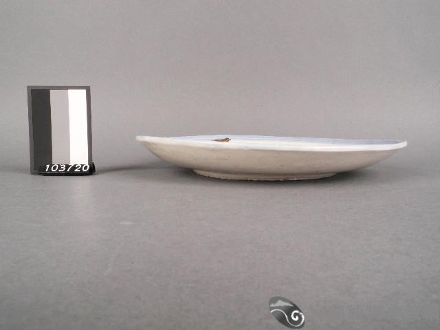 彩繪松鶴紋盤藏品圖，第2張