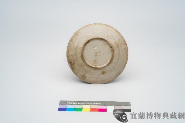 鶯歌手繪青花花卉盤藏品圖，第2張