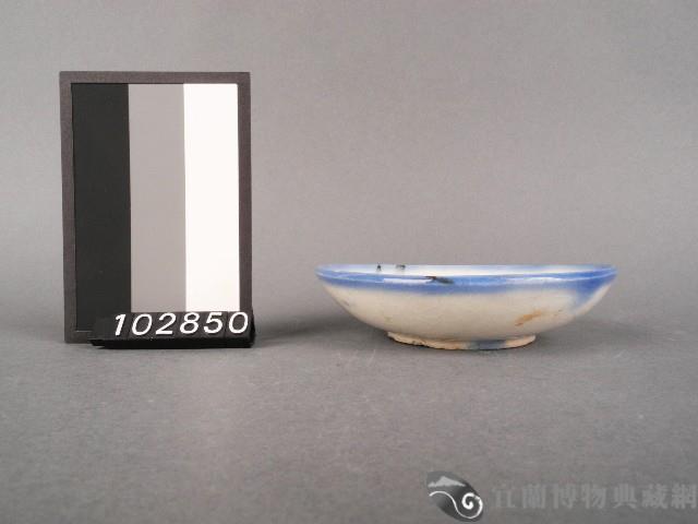 彩繪山水紋碟藏品圖，第2張