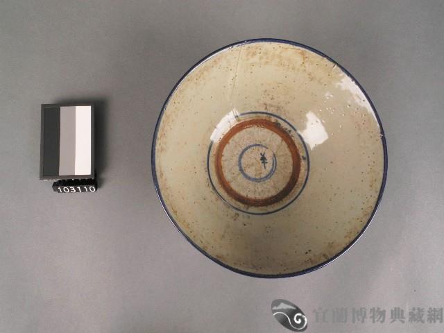 青花雞紋碗藏品圖，第2張