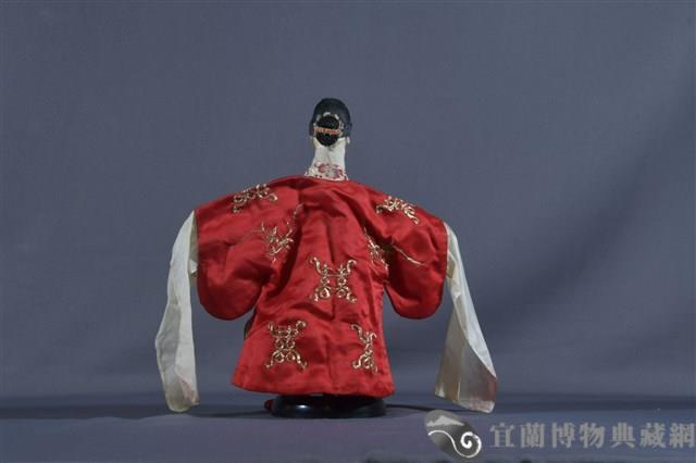 布袋戲偶（圓眉旦）藏品圖，第2張